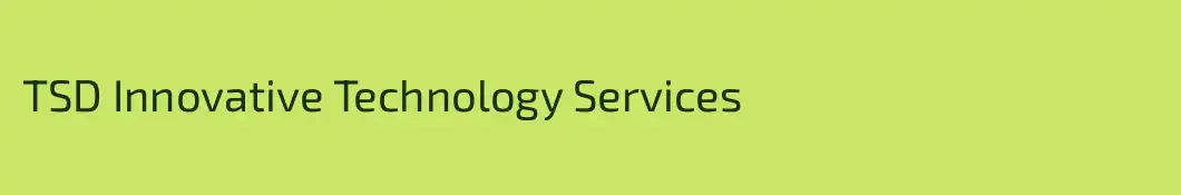 TSD Innovative Technology Services